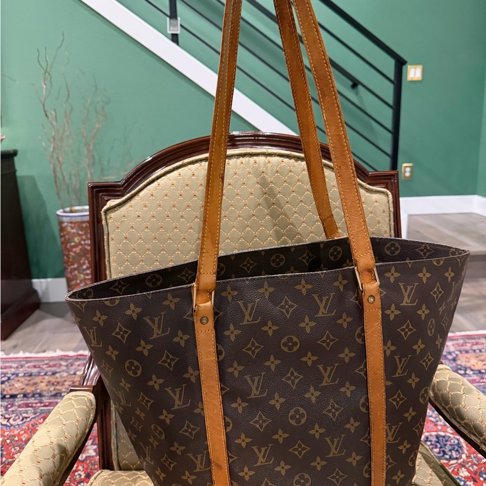Louis Vuitton Monogram Sac Shopping Tote - Picture 2 of 16